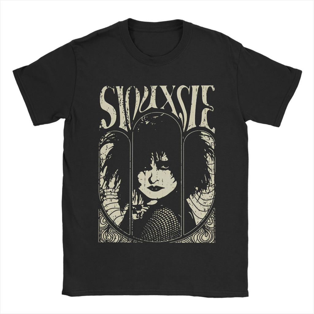 Siouxsie and the Banshees  T-Shirt Summer Cotton T Shirts For Adult Trending Custom Logo Tee Shirt Short Sleeve Y2K Fun Clothes