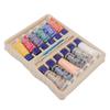 Fingerfarben-Set 12 Farben waschbare Kinder DIY Graffiti Fingerfarben-Set mit Schwamm Schablone Anleitung Stiften
