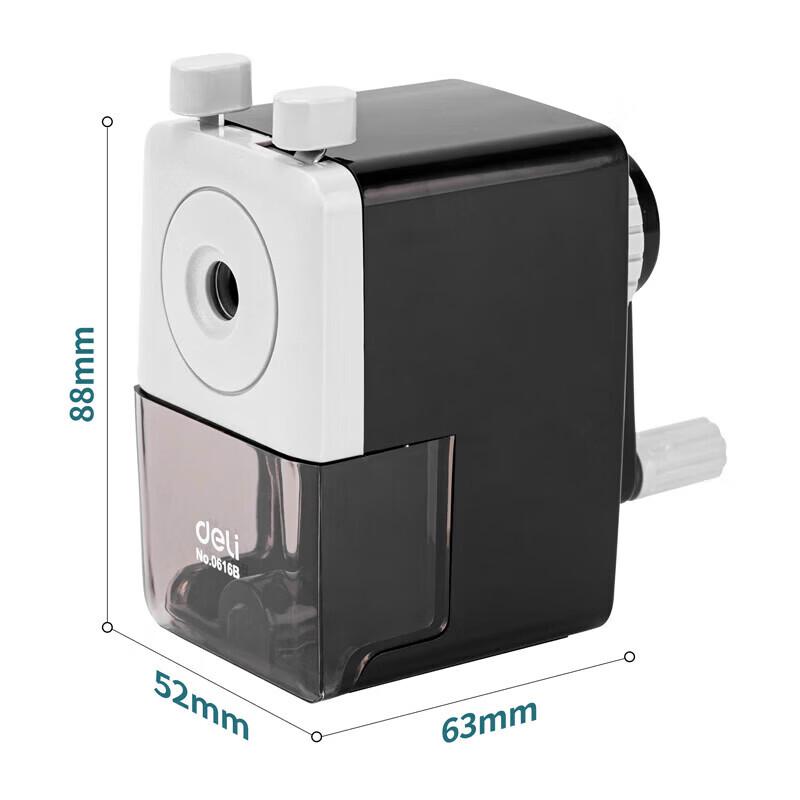 Deli Hand-Crank Pencil Sharpener