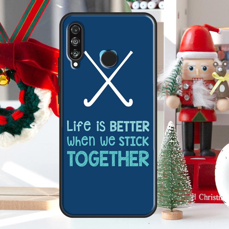 Hockey Sport For Huawei Nova 12i 11i 8i 12s Y73 Y72 Y61 Y91 Y90 Y70 Y60 9 10 SE P60 Pro P30 P40 Lite Case