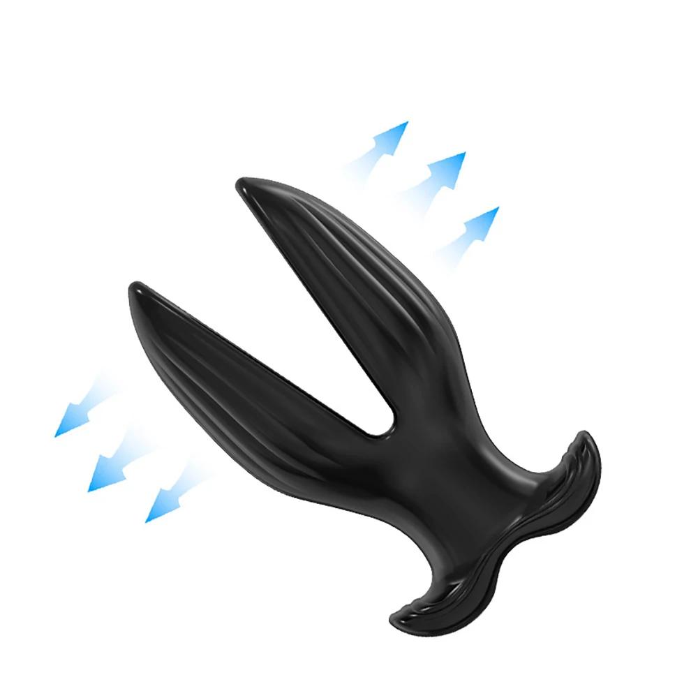 Hohler Analplug Butt Plug Dildo Anus Arsch Dilatator Einlauf Prostata-Massagegerät Stimulation Erwachsenenprodukte Sexspielzeug für Frau Mann Gay