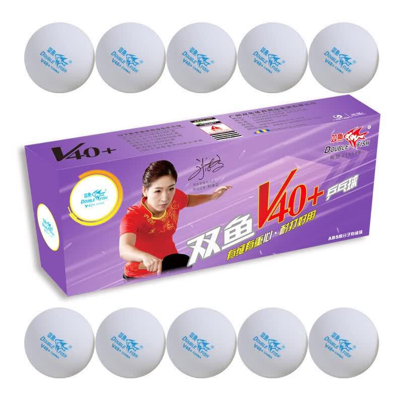 Double Fish V40+ Seamless Table Tennis Balls