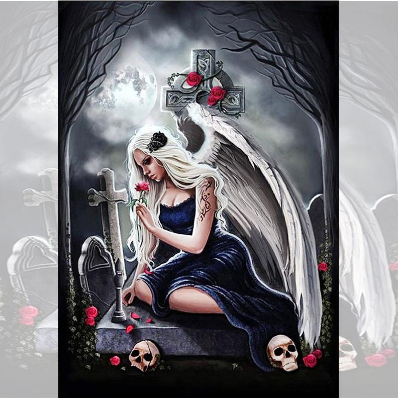 5D New Collection 2025 Diamond Embroidery Skull Legends Mosaic Art Kits Scenery Hanging Paintings Cross Stitch Gift