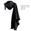 Halloween Cape Breathable Beautifully Mystery Comfortable Exquisite Holiday Wear Lightweight Role Play Medieval Stand Collar Cloak Costume for Home