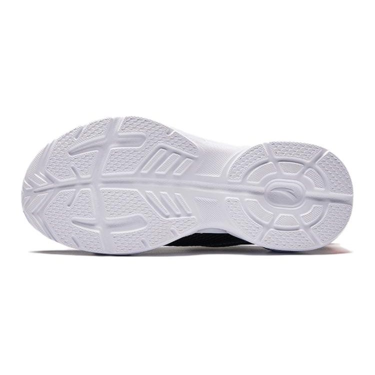 Anta Kids Outdoor Comfortable Lightweight Shock Absorbing Wear Resistant Low Top Running Shoes Kids Running Shoes Black Orange A312425506-5