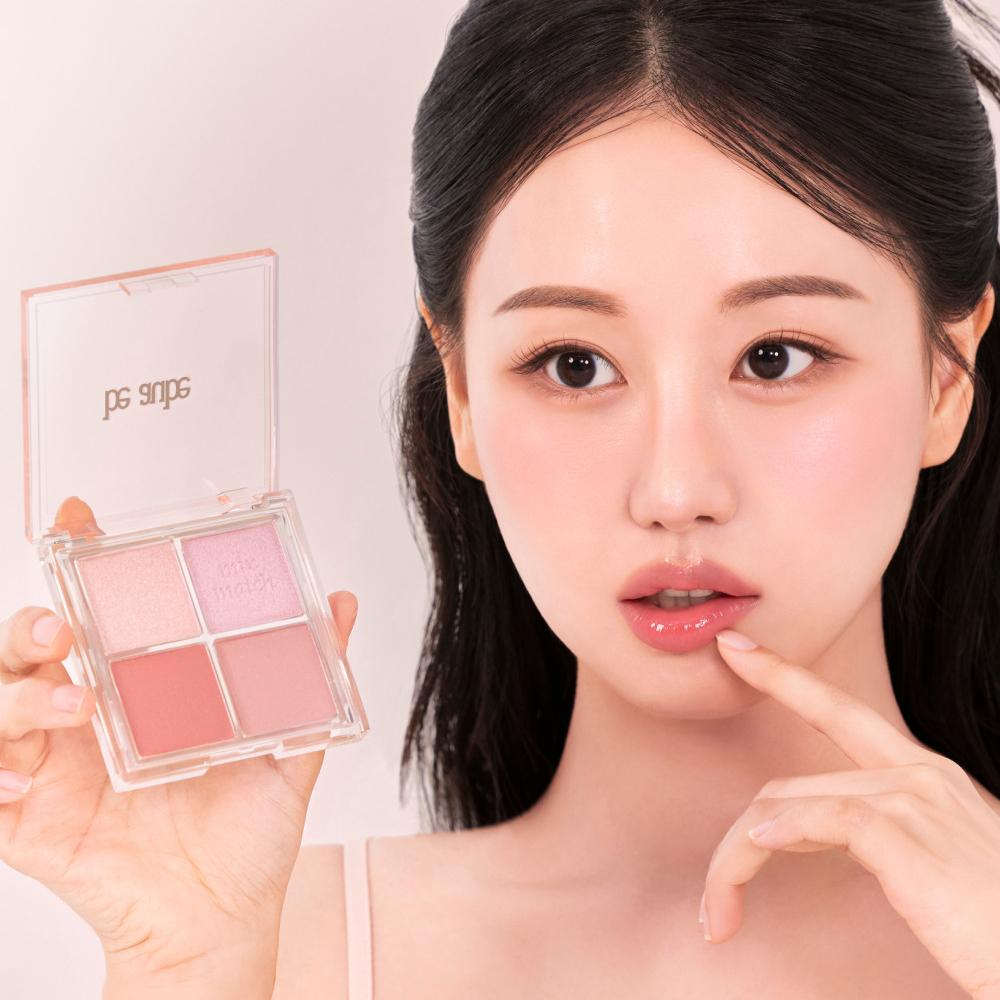 [be aube] Mix Match Cheek Palette 11.6g