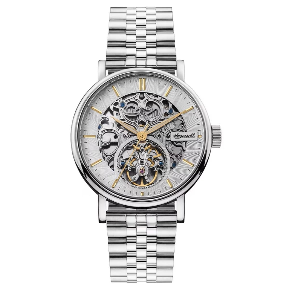 

Ingersoll Automatic Watch I05803B Silver White Auto Men s [Used]