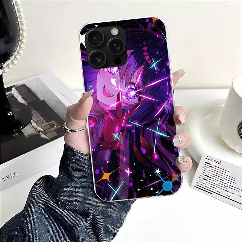 

Oshi No Ko Soft Phone Case For IPhone 11 17 Air 16E 16 Pro Max 15 + 14 Plus 13 Mini 12 Apple 7 SE 8 Fundas Coque 11 17 Air 16E 1 iPhone 15 Pro