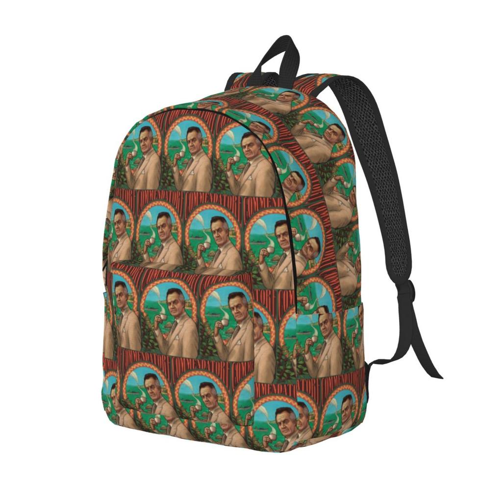 Commendatore - The Sopranos Backpack Hot Sale Daypack Large Capacity Kids BookBag School Bag Shoulder Bags for Men Women