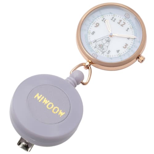 

Fieldwork Женские аналоговые карманные часы с катушкой, светящиеся часы медсестры Муми-тролли, Сноркмейден, фиолетовые, MOM020-2