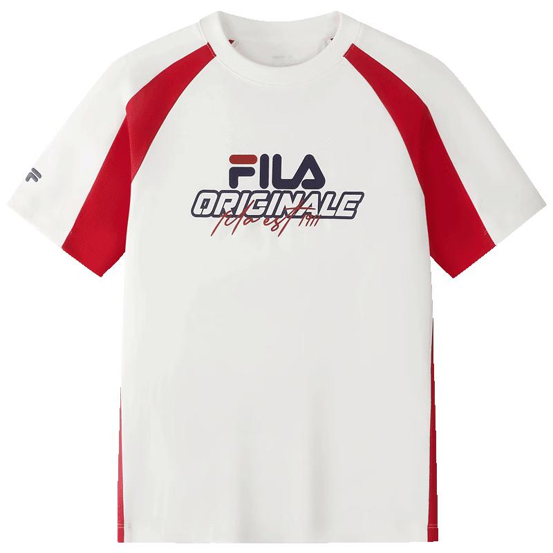 FILA Kids  Round Neck Short Sleeve T-Shirt 140