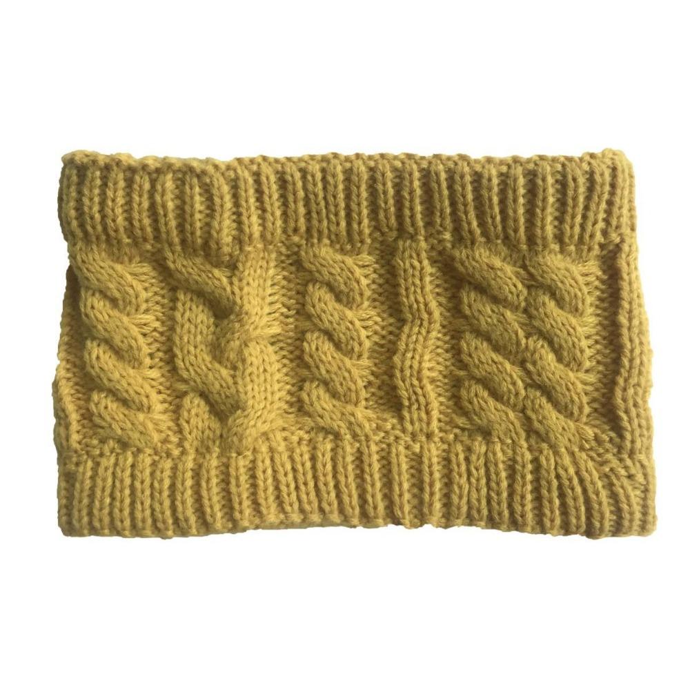 

Осень и Зима, Без крыши, Вязание жареных пончиков, Шерстяная шапка, Повязка на голову, Теплая повязка на голову жёлтый