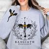 Cozy Women Long Sleeve Fly or Die Hoodie Basgiath War College Novelty Gift Bookish Fourth Wing Sweatshirt Pullover