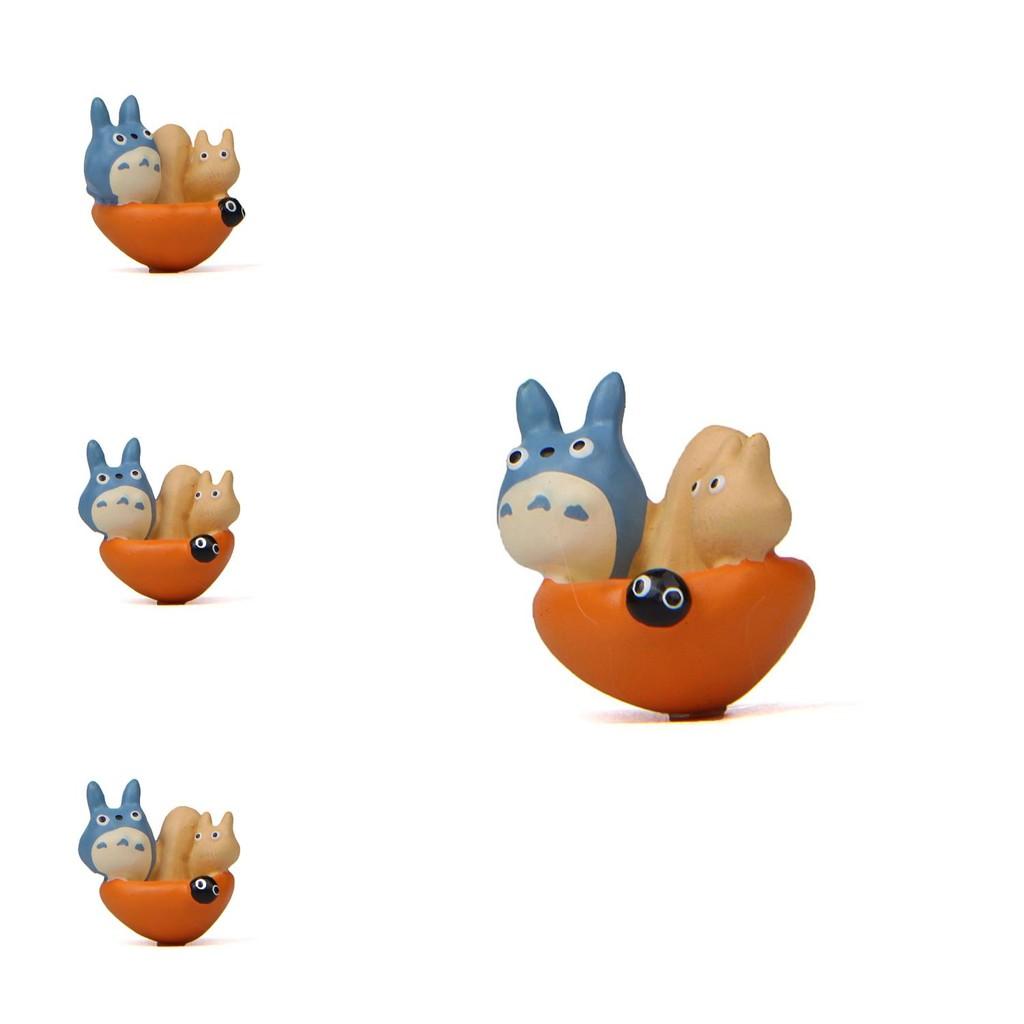 Cartoon Neighbor My Totoro Resin Garden Decor With Mushroom Figurine Gift For