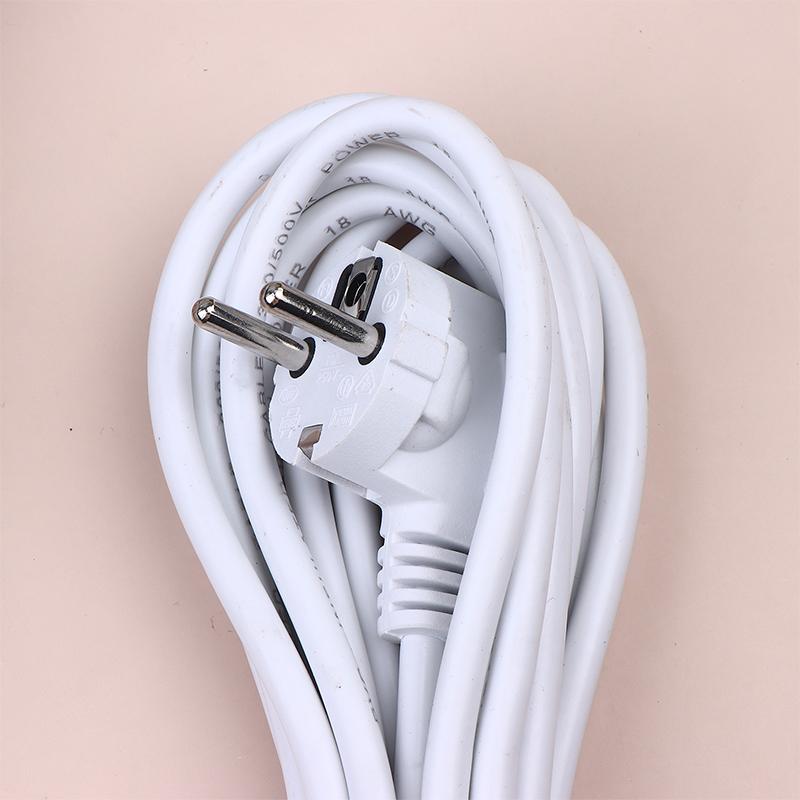 AB Fişli 2/3 Pinli Priz 1 Tip-C 3 USB Portlu 4 Yollu AC Priz 2/3/5M Uzatma Priz Şarj Edebilir Elektrik Priz