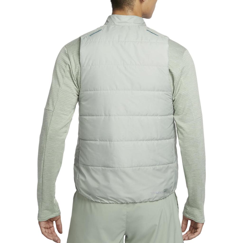 New Nike Therma Fit ADV Rippel Down Running Best Vest Men's Light Green FB7543-370