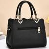 Fashion PU Women's Handbag Elegant Stylish Single Shoulder Bag Vintage Versatile Strap Tote Bag Mother's Day Gift