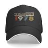 A Vintage  Limited Edition Cassette for The Th Birthday Suitable for Both Unisex And Women Sandwich Baseball Cap
