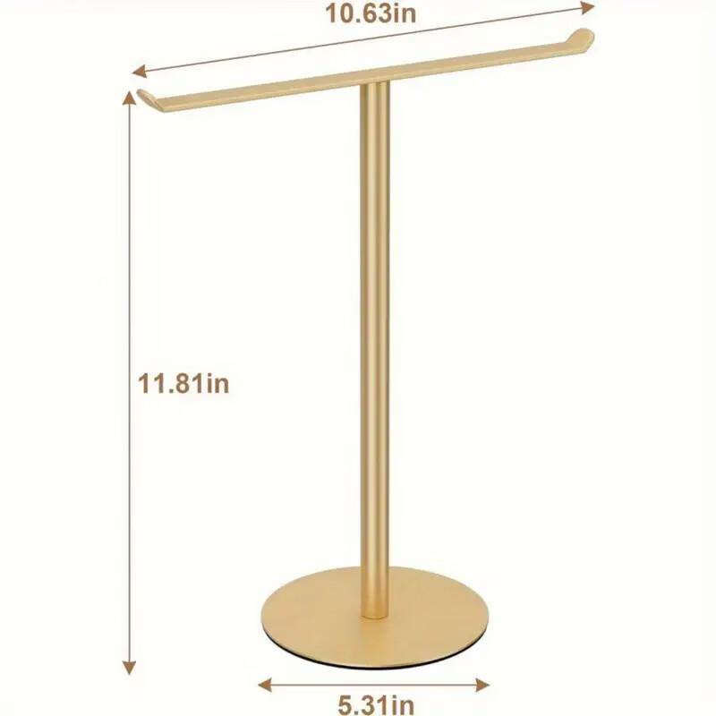 YIXI T-Shaped Wall-Mounted Towel Rack