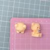 Miniature Animal Figurines Bow Bear Small House Micro Fairy Garden Miniatura Terrarium Crafts DIY Accessories Home Decor