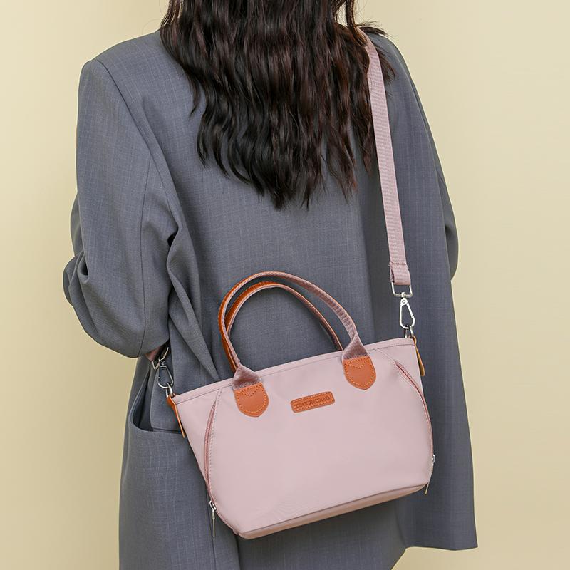 Women's Shoulder Bag Portable Crossbody Bag Nylon Cloth Bag Mother Bag