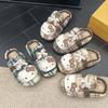 Cute Bow Kitten Bag Head Slippers Annual Soft Bottom Warm Bag Head Slippers Women's Outer Wear