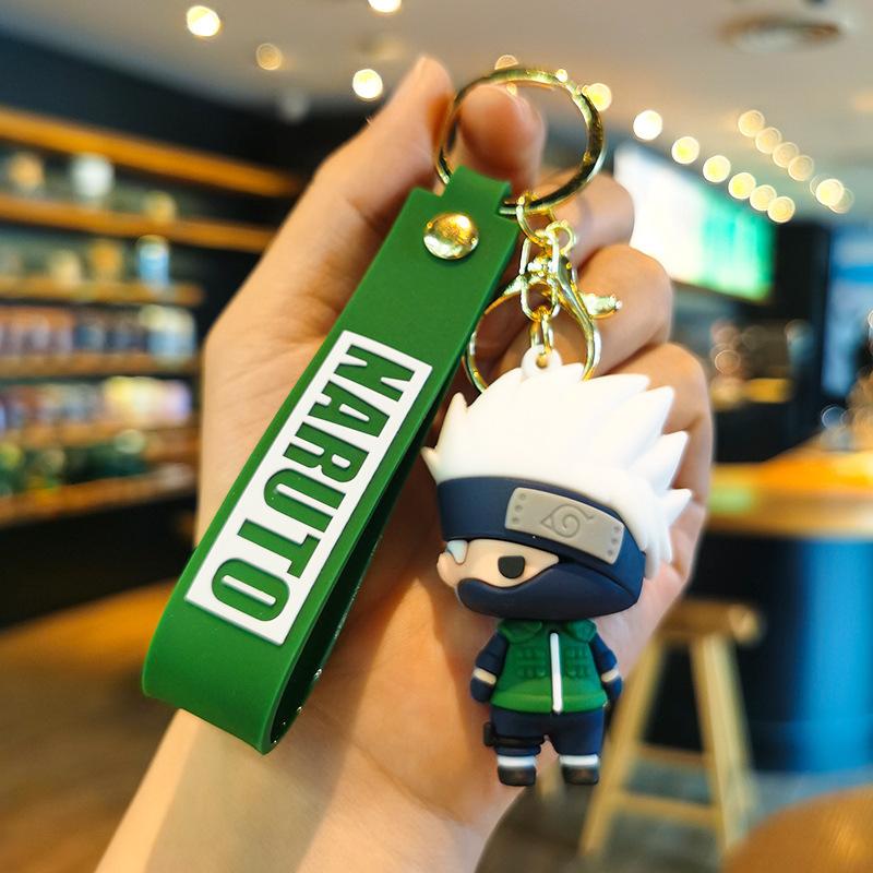 Jujutsu Kaisen Anime Action Figure Cute Keychain Gojo Satoru Kawaii Doll Cosplay Keyrings for Bag Key Holder Accessories