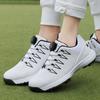 Golfschuhe Freizeitsportschuhe Business Gras Wasserdicht Golf Schnürsenkel Spikes Übergröße Golfschuhe