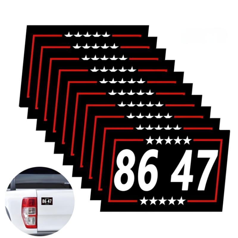 10 ks 8647 Samolepky s lepidlem Samolepky na auto Láhve na vodu Laptopy Zeď Okno Personalizované samolepky Zábavné samolepky Dárky