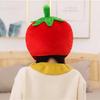 [coco plaza] Tomaten-Kopfbedeckung [Tomaten-Kopfbedeckung] Event-Promotion Lustig Erwachsener (Tomate)