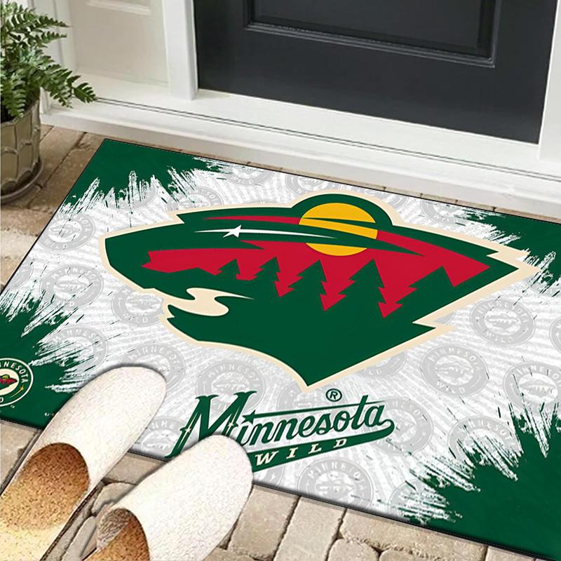 Minnesota Area Rug Suitable for Indoor And Outdoor,Carpets for Playroom, Homes, Offices, Living Rooms,Home Decor,Christmas Fan Gift
