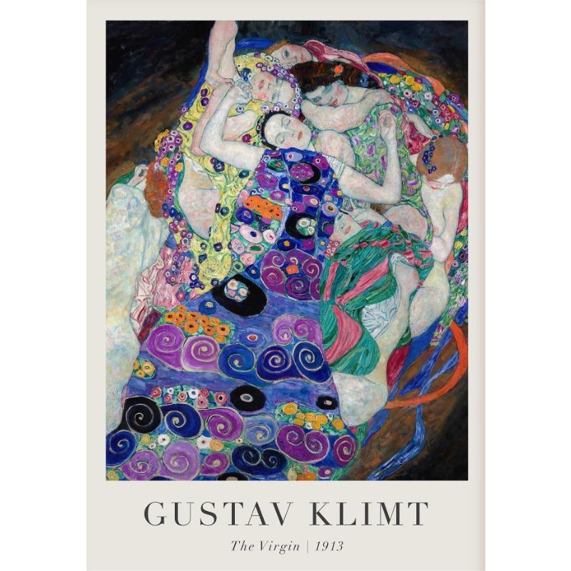 Gustav Klimt Abstract Exhibition Artwork Landscape Poster and Prints Canvas Printing Wall Art Picture for Living Room Home Decor