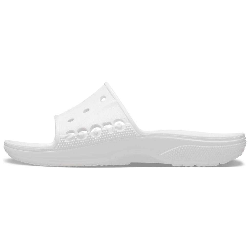 Crocs Baya II Slide Comfortable Versatile Non-Slip Slide Sandals Unisex Sandals White 208215-100
