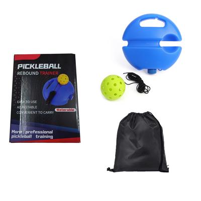 Pickleball-Trainingsset, 40 Löcher, Durchmesser 74 mm, mit runden Lochbällen, PE-Bällen mit hohen elastischen Löchern