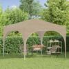 Pop Up Party Tent 290 X 290 X 245 Cm Cream