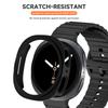 NEW PC Case+Silicone Band for Samsung Galaxy Watch 8 40mm 44mm Bracelet Hollowed Protector Cover For Galaxy Watch 8 Accessories