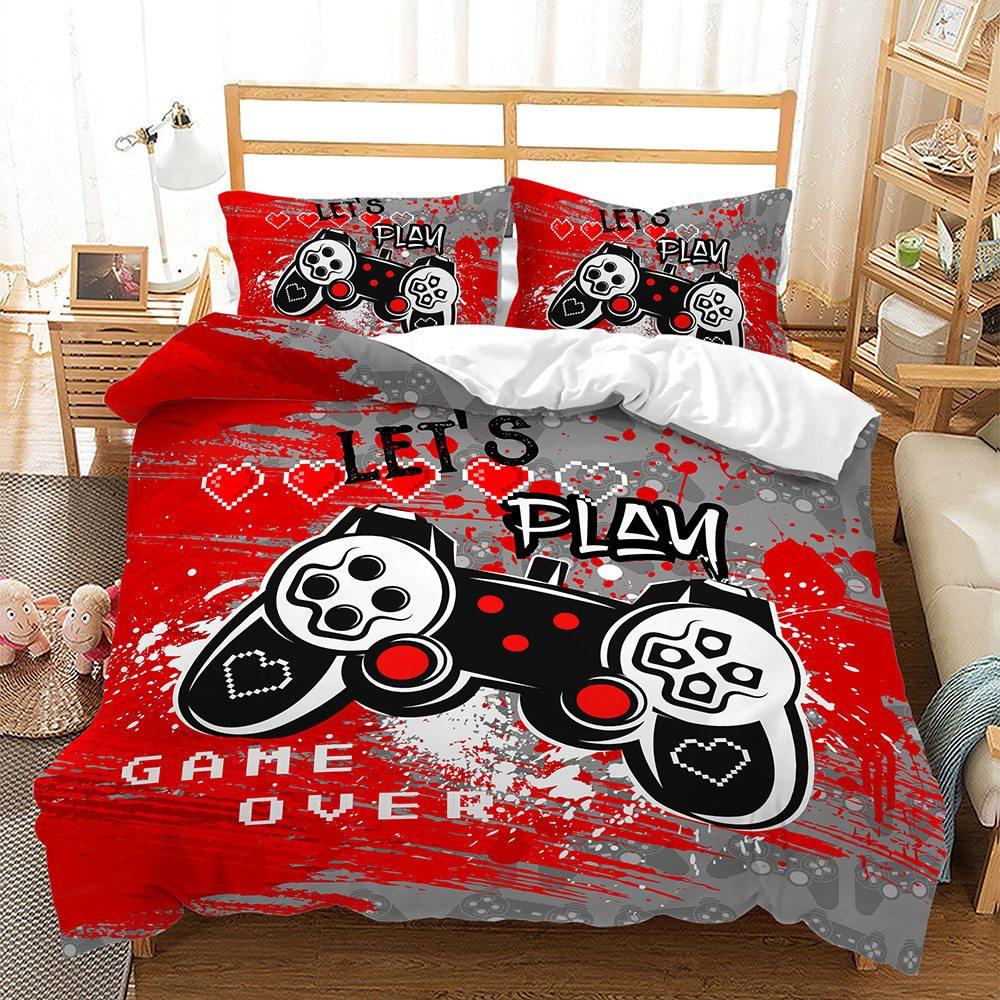 

Набор из трех предметов Gamer Series с цифровой печатью 70 * 133 two-piece set