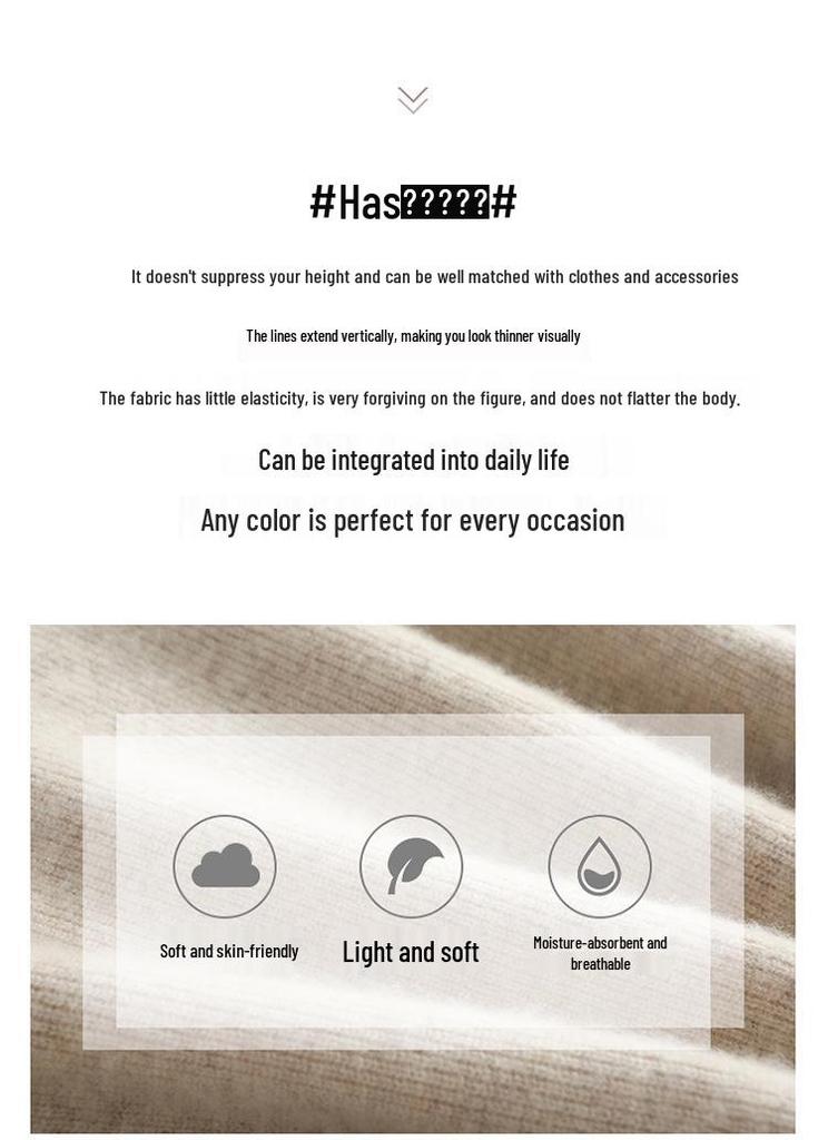 Korean Style V-Neck Wool Sweater: Women's Loose-Fit Autumn/Winter Cashmere Pullover