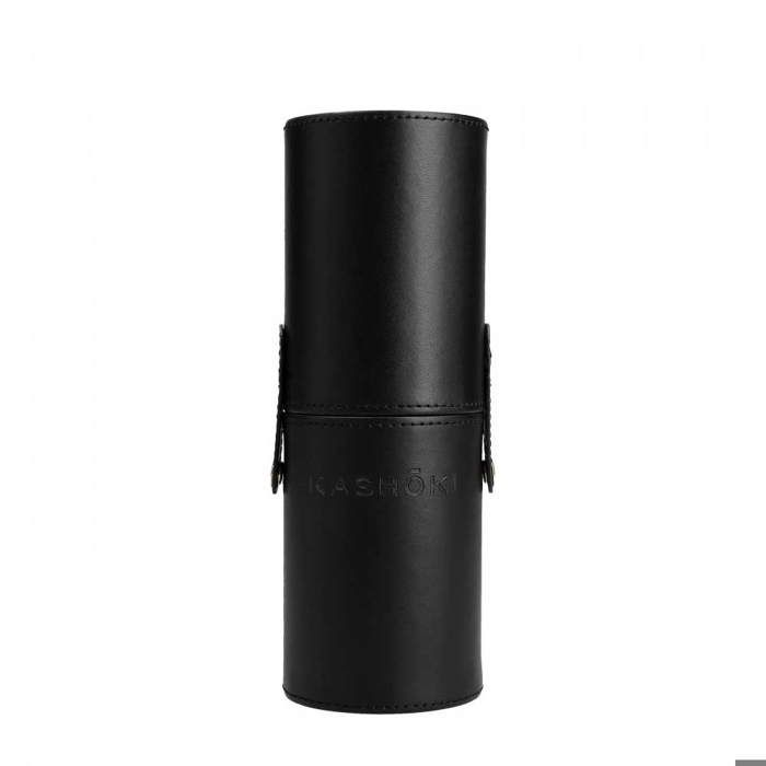 Porte-pinceau - Kashōki - Tube Holder - Couleur: Noir - Accessoire de maquillage - Protection des pinceaux