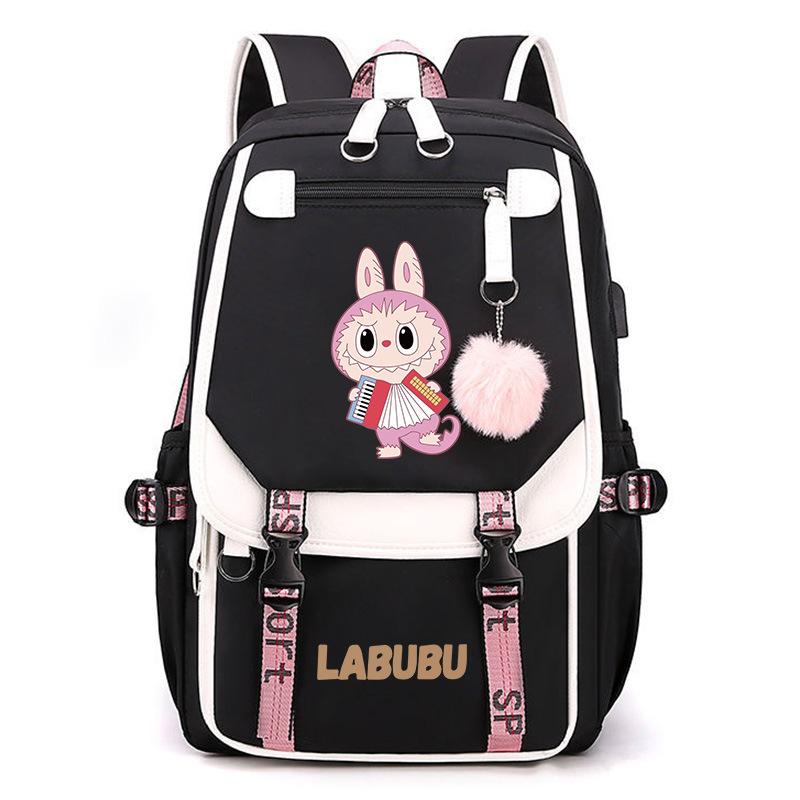2024 New Labubu Labubu Primary School Schoolbag Boys 1236 Grade Boys Children Backpack