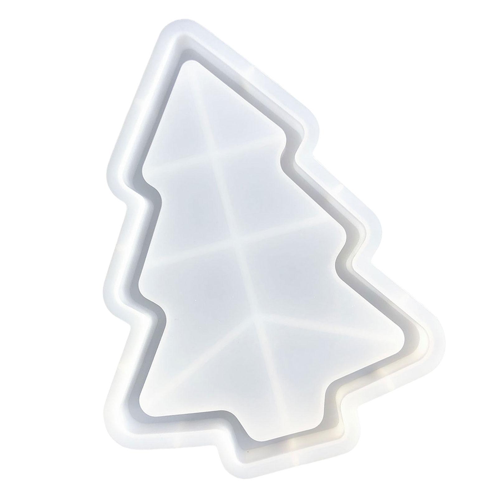 

Силиконовая форма для сервировочного блюда, формы для тарелок в форме рождественской елки, форма из эпоксидной смолы для изготовления подноса для хранения ювелирных изделий