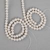 1Strand White Pearl 2-10mm For Jewelry Making DIY Necklace Bracelet Earrings Accessory Support Dropshipping