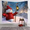 Christmas Tapestry Room Decor Fabric Backdrop Wall Hanging for Bedroom Popular Online Direct Machine Washable Polyester Modern
