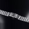 21mm T099407A T099408A T099407 T099408 Watch Band Durable Butterfly Double Buckle Stainless Steel Strap For T099