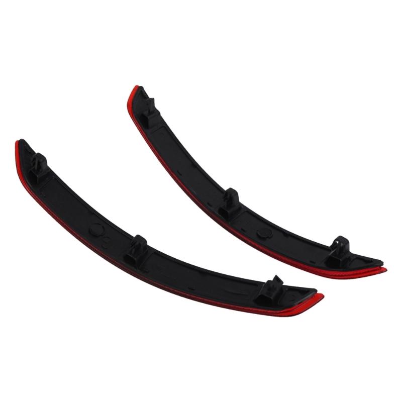 Rücklicht Stoßfänger Reflektor Warnlicht Streifen Abdeckung Leiste Außen-Auto Autoteil Passend für A3 Limousine&Cabriolet 8V 2013-2016