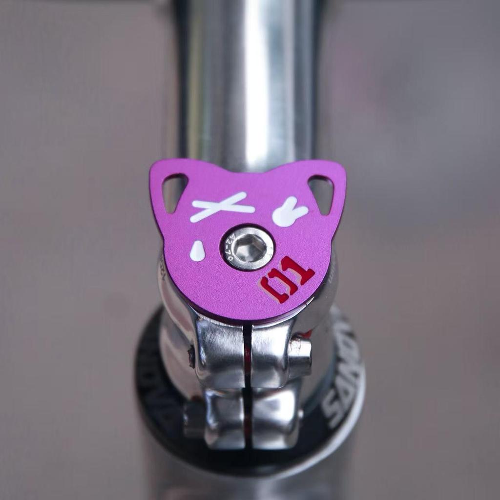 EVOSID Custom Waterproof CNC Stem Cap for Mountain and Road Bikes