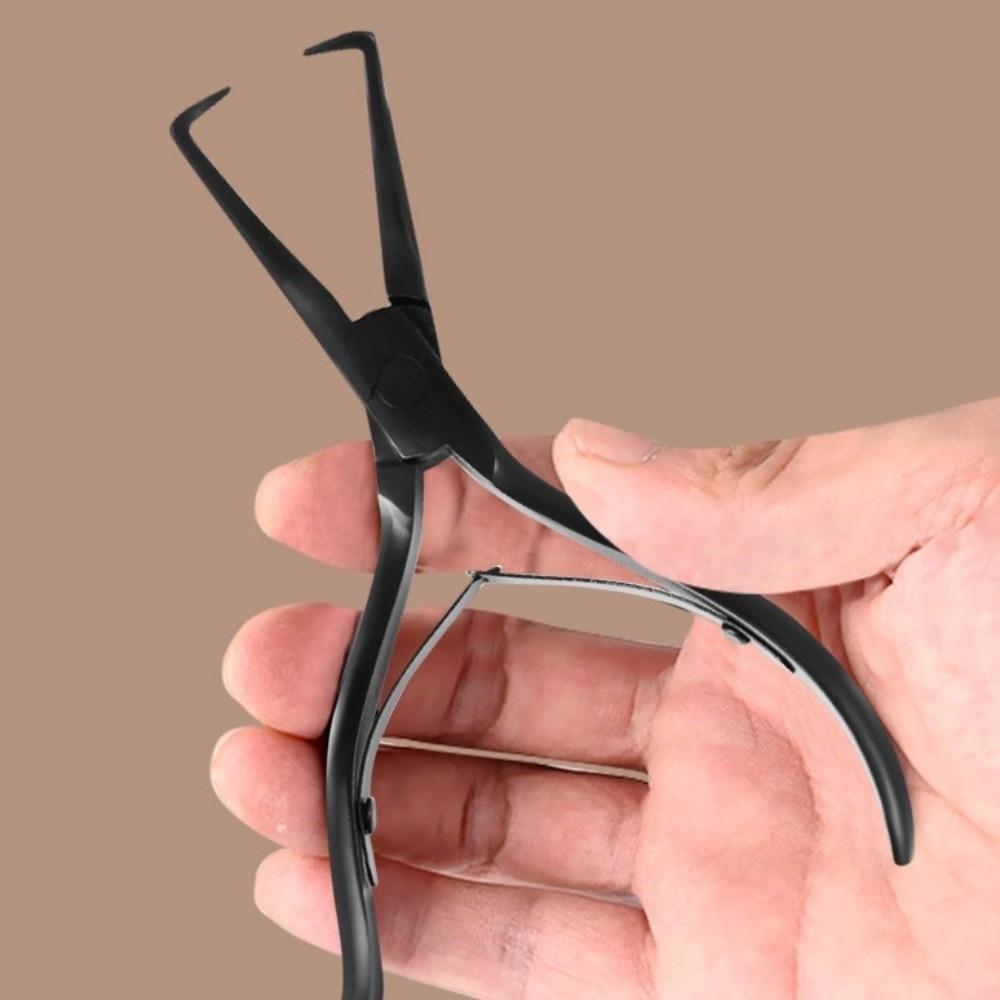 Anti-slip Stainless Steel Pliers Microlink Bead Remover Clamp  for Removing Micro Link Beads