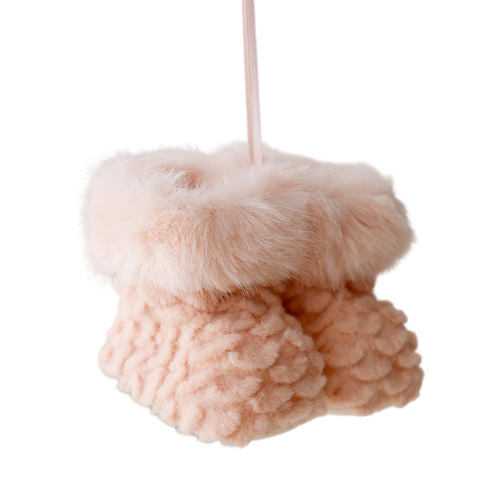 

Festival Christmas Hanging Pendant Plush Boot Charm for Home and Office Decoration Holiday Store Display Ornament