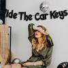 Hide The Car Keys Banner,Pre-Strung Glitter Black Happy 16th Birthday Banner,15th and 16th Funny Birthday Party Decorations for Boys Girls 16 Year