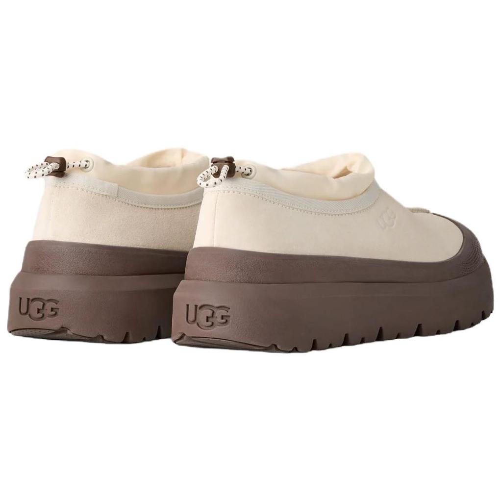 UGG Tasman Weather Hybrid Suede Comfortable Simple Waterproof Low-Top Casual Shoes Unisex Sneaker Beige 1144096-JNM